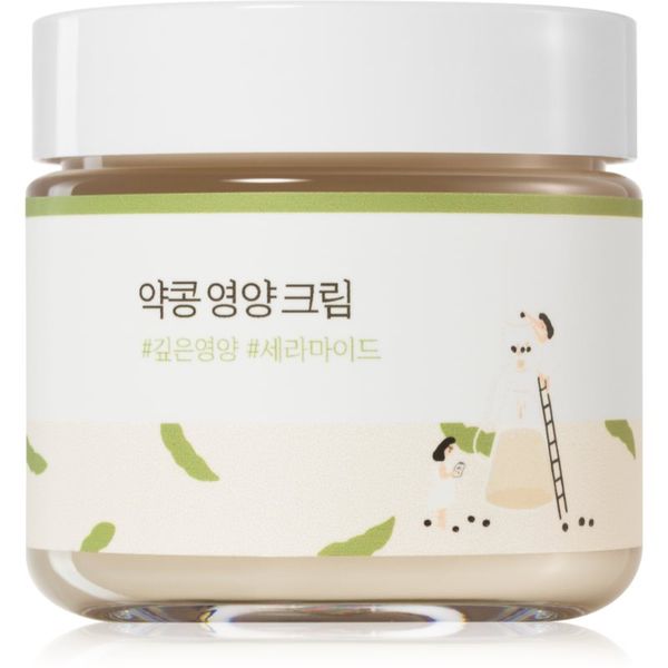ROUND LAB ROUND LAB Soybean Nourishing Cream дълбоко хидратиращ крем в дълбочина с анти-бръчков ефект 80 мл.
