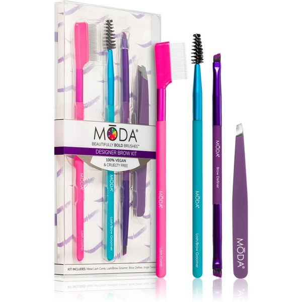 Royal and Langnickel Royal and Langnickel Desinger Brow Kit Designer Brow Kit комплект за подстригване на вежди