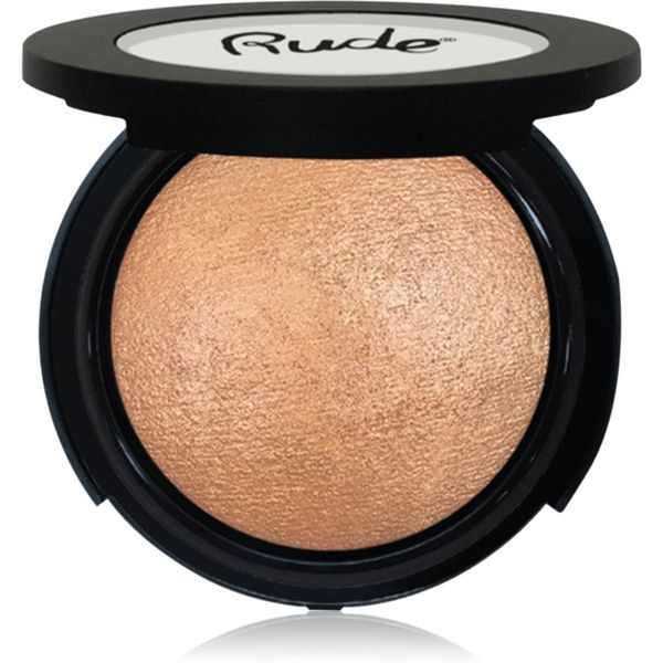 Rude Cosmetics Rude Cosmetics Baked Highlighter компактна озаряваща пудра цвят Pixie Dust 10 гр.