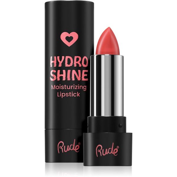 Rude Cosmetics Rude Cosmetics Hydro Shine Moisturizing Lipstick кремообразно хидратиращо червило цвят Sweet Rose 3.7 гр.