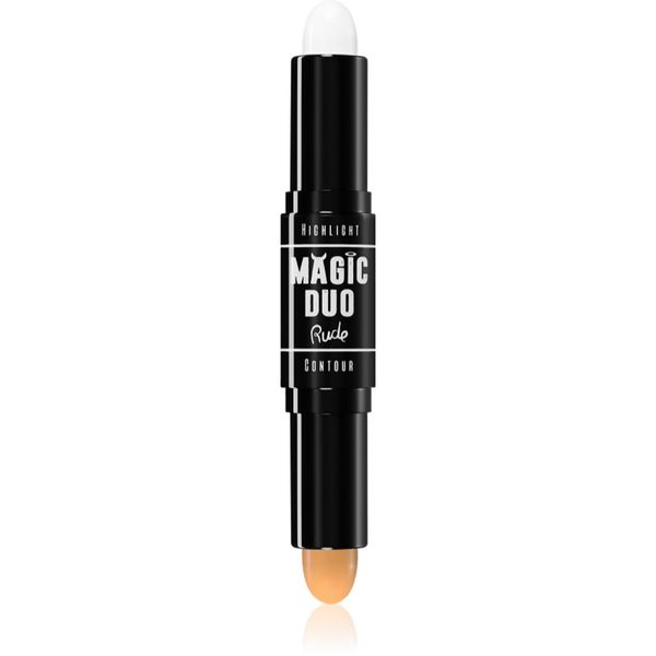 Rude Cosmetics Rude Cosmetics Magic Duo двустранна контурираща писалка цвят Light 4.5 гр.