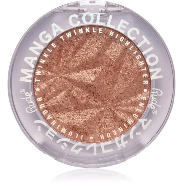 Rude Cosmetics Rude Cosmetics Manga Collection Twinkle Twinkle Highlighter компактна озаряваща пудра цвят Rudeko's Dragon 4 гр.