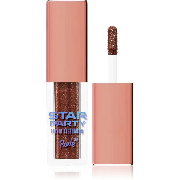 Rude Cosmetics Rude Cosmetics Star Party течни очни сенки с брокат цвят After Glow 3.5 гр.