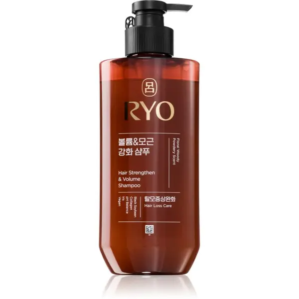 RYO RYO Hair Strengthen & Volume Shampoo подсилващ шампоан за обем 480 мл.