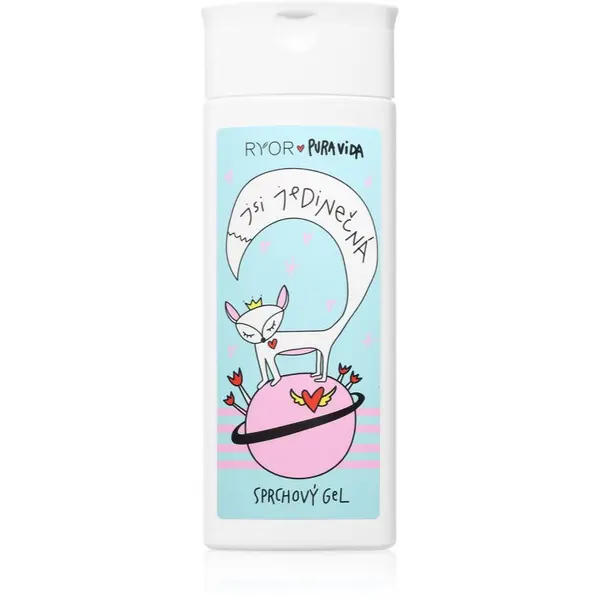 RYOR RYOR PuraVida Jsi jedinečná душ гел 3 в 1 аромати Citrus Spirit 200 мл.