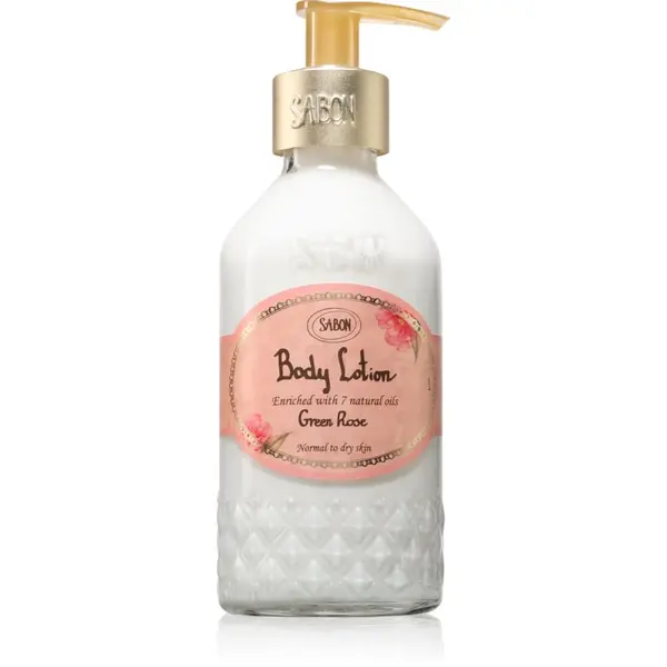 Sabon Sabon Bottle Green Rose тоалетно мляко за тяло 200 мл.