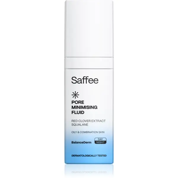 Saffee Saffee BalanceDerm Pore Minimising Fluid флуид за минимализиране на разширени пори за смесена и мазна кожа 30 мл.