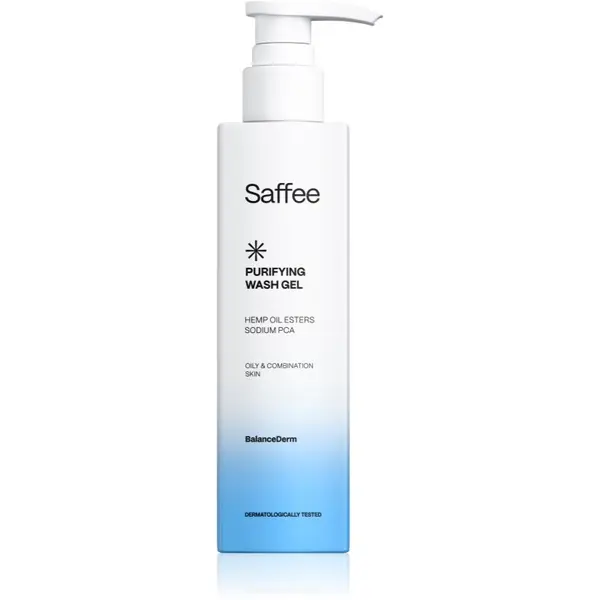 Saffee Saffee BalanceDerm Purifying Wash Gel почистващ гел за смесена и мазна кожа 200 мл.