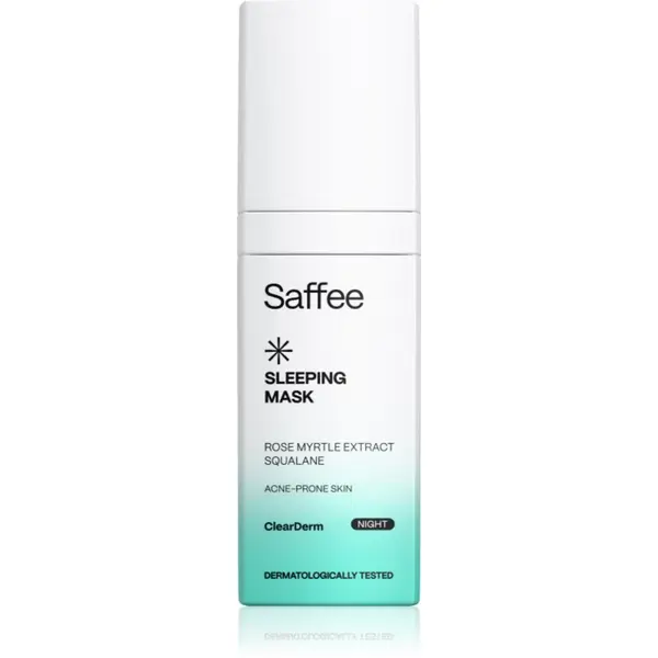 Saffee Saffee ClearDerm Sleeping Mask нощна маска за проблемна кожа 30 мл.