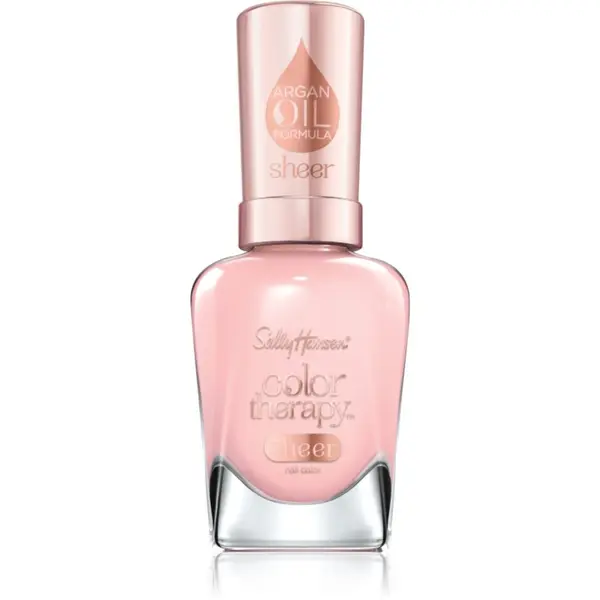 Sally Hansen Sally Hansen Color Therapy подхранващ лак за нокти цвят 220 Rosy Quartz 14.7 мл.