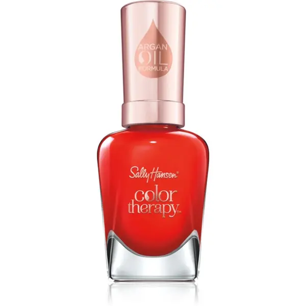 Sally Hansen Sally Hansen Color Therapy подхранващ лак за нокти цвят 340 Red-iance 14.7 мл.