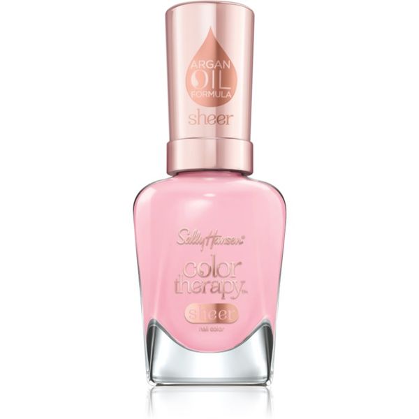 Sally Hansen Sally Hansen Color Therapy Sheer подхранващ лак за нокти цвят 537 Tulle Much 14.7 мл.