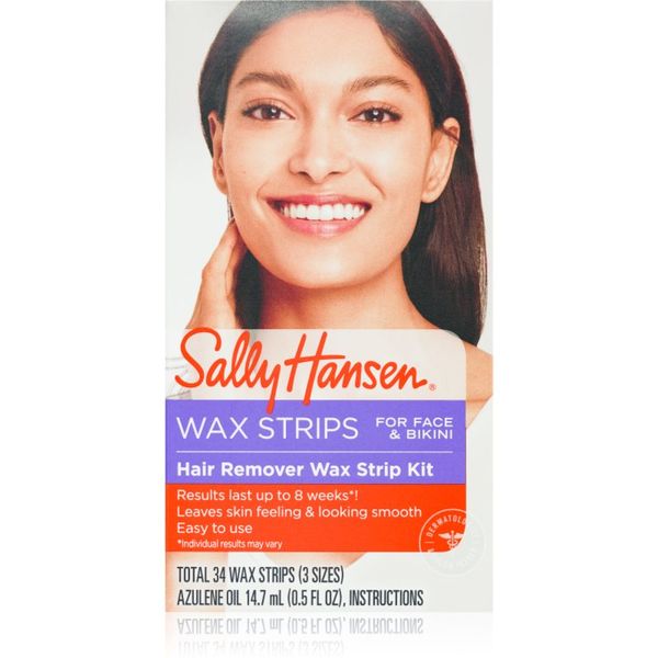 Sally Hansen Sally Hansen Hair Remover комплект за депилация за лице и чувствителни места 34 бр.