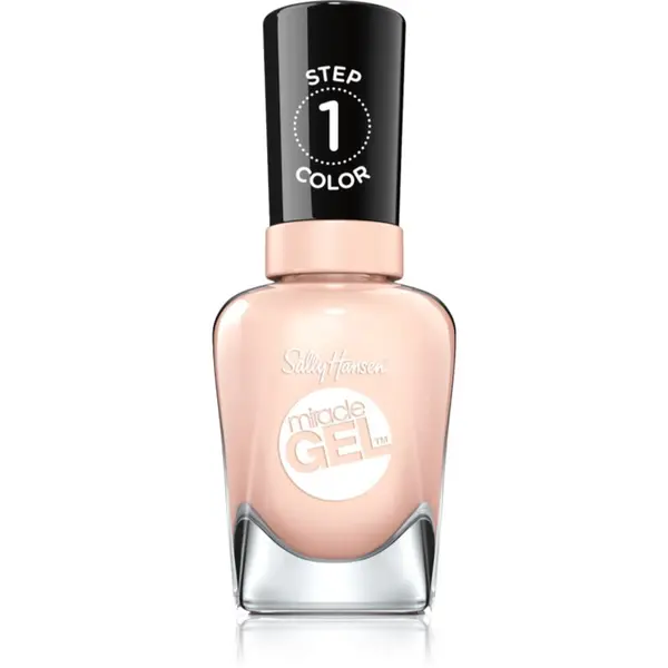 Sally Hansen Sally Hansen Miracle Gel™ гел лак за нокти без използване на UV/LED лампа цвят 187 Sheer Happiness 14.7 мл.