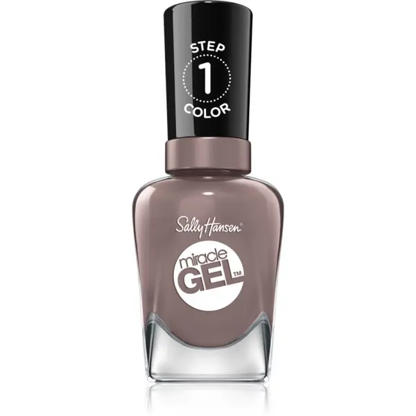 Sally Hansen Sally Hansen Miracle Gel™ гел лак за нокти без използване на UV/LED лампа цвят 205 To The Taupe 14,7 мл.