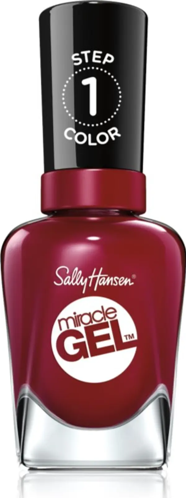 Sally Hansen Sally Hansen Miracle Gel™ гел лак за нокти без използване на UV/LED лампа цвят 440 Dig Fig 14.7 мл.