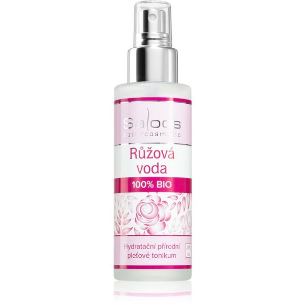 Saloos Saloos Floral Water Rose 100% Bio флоралелен тоник за лице за озаряване и ревитализиране 100 мл.