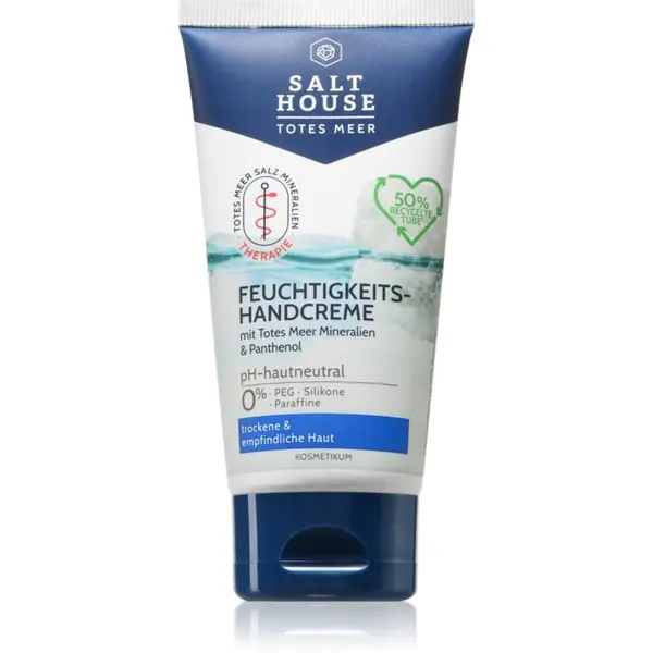 Salt House Salt House Dead Sea Moisturizing Hand Cream хидратиращ крем за ръце с пантенол 75 мл.