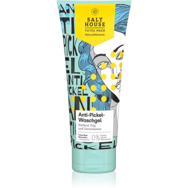 Salt House Salt House Natural Minerals Anti-pimple Skin Care почистващ и премахващ грима гел против акне 250 мл.