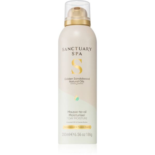 Sanctuary Spa Sanctuary Spa Golden Sandalwood хидратираща пяна с подхранващ ефект 200 мл.