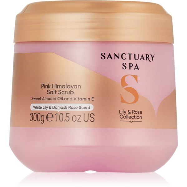 Sanctuary Spa Sanctuary Spa Lily & Rose грижа-скраб за тяло с аромат на цветя 300 гр.