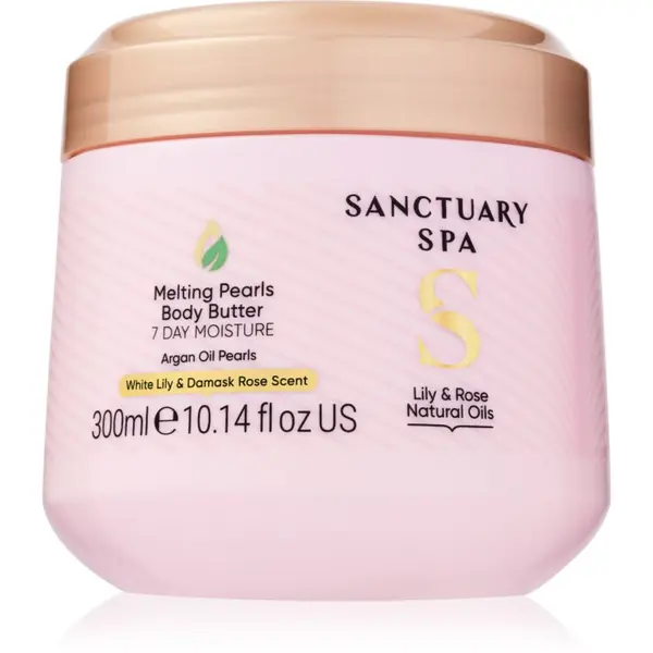 Sanctuary Spa Sanctuary Spa Lily & Rose Natural Oils интензивно хидратиращо масло за тяло 300 мл.