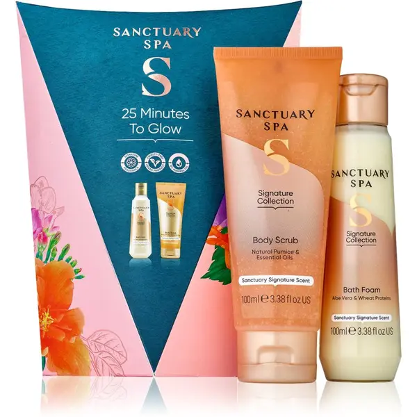 Sanctuary Spa Sanctuary Spa Signature Collection подаръчен комплект за вана 25 Minutes To Glow