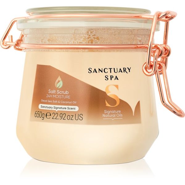 Sanctuary Spa Sanctuary Spa Signature Natural Oils скраб със сол за подхранване и хидратация 650 гр.