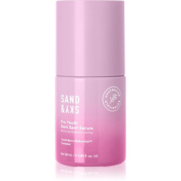 Sand & Sky Sand & Sky The Essentials Pro Youth Dark Spot Serum изглаждащ серум против пигментни петна и бръчки 30 мл.