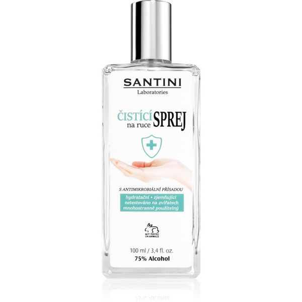 SANTINI Cosmetic SANTINI Cosmetic Santini spray спрей за почистване на ръце с антимикробна съставка 100 мл.