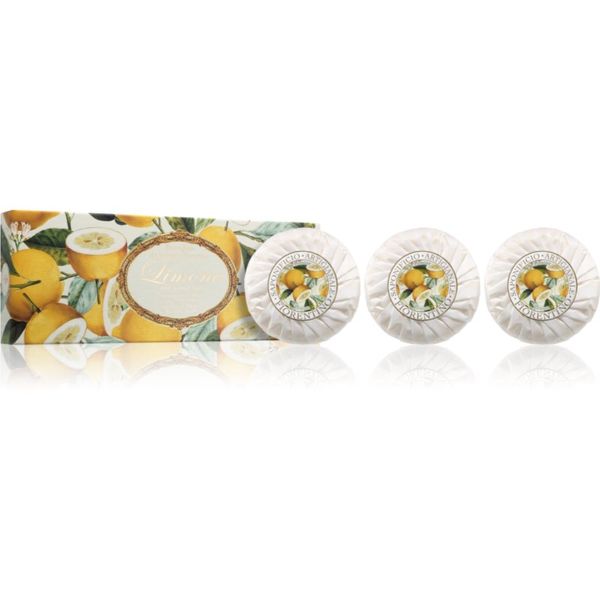 Saponificio Artigianale Fiorentino Saponificio Artigianale Fiorentino Lemon Set комплект твърди сапуни