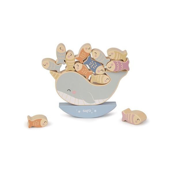 Saro Baby Saro Baby Sea Life Balancing Game играчка за подреждане 3 y+ 1 бр.