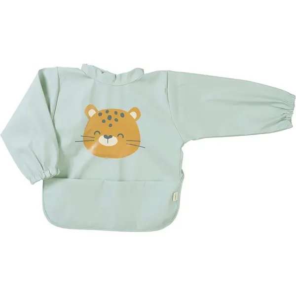 Saro Baby Saro Baby Waterproof Bib with Sleeves лигавник Mint 1 бр.