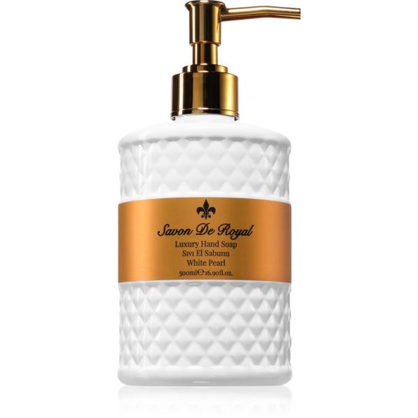 Savon The Royal Savon The Royal White Pearl течен сапун за ръце 500 мл.