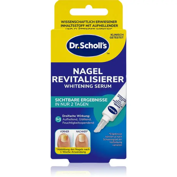 Scholl Scholl Dr. Scholl's Nail Revitaliser избелващ серум за нокти 10 мл.
