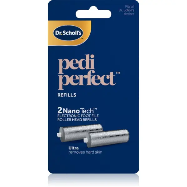 Scholl Scholl Dr. Scholl's PediPerfect резервни галви за електрическа пила за пети за твърда кожа 2 бр.