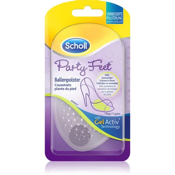 Scholl Scholl GelActiv Party Feet хидрогел подплънки за крака и обувки 1 чифт