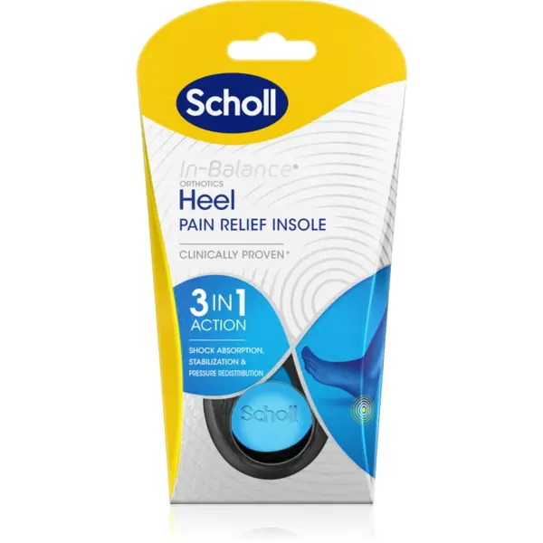 Scholl Scholl In-Balance Heel стелки за пети размер Medium 1 чифт
