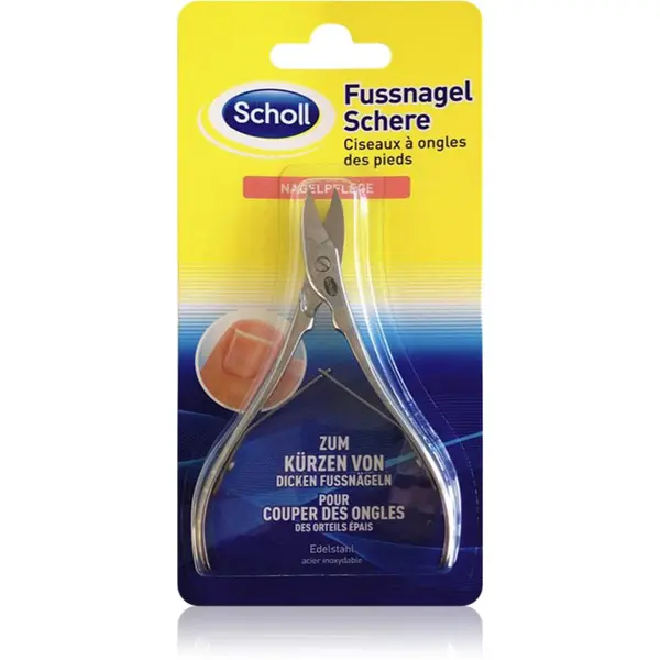 Scholl Scholl Toenail Scissors равни ножици за нокти 1 бр.