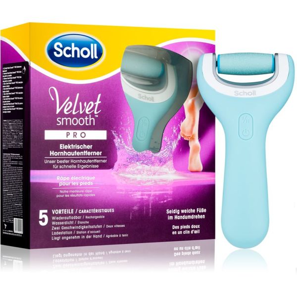 Scholl Scholl Velvet Smooth Pro електрическа пила за пети водоустойчив 1 бр.