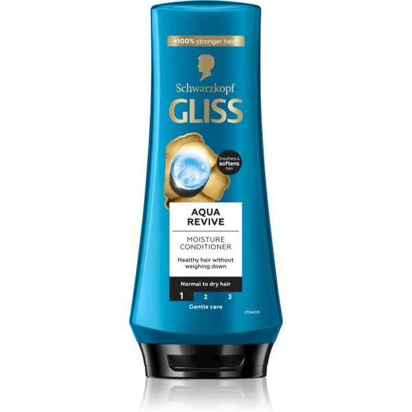 Schwarzkopf Schwarzkopf Gliss Aqua Revive балсам за коса за нормална към суха коса 200 мл.
