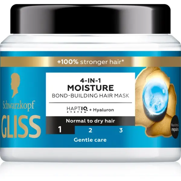 Schwarzkopf Schwarzkopf Gliss Aqua Revive хидратираща маска за нормална към суха коса 400 мл.