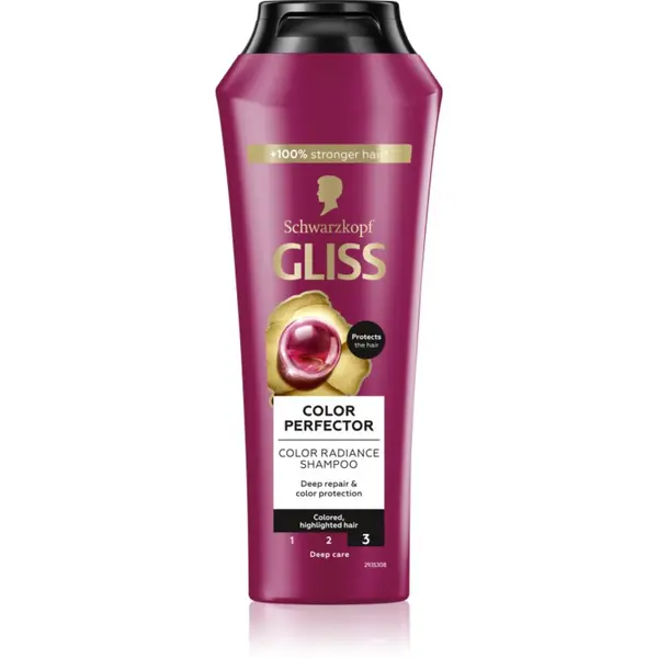 Schwarzkopf Schwarzkopf Gliss Color Perfector защитен шампоан за боядисана коса 250 мл.