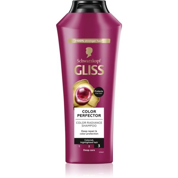Schwarzkopf Schwarzkopf Gliss Color Perfector защитен шампоан за боядисана коса 400 мл.