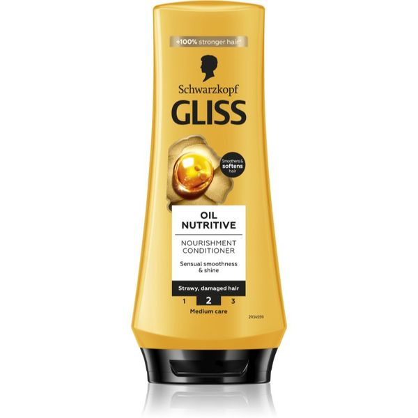 Schwarzkopf Schwarzkopf Gliss Oil Nutritive подхранващ балсам с олио 200 мл.