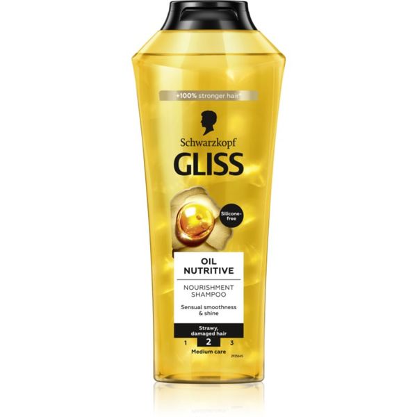 Schwarzkopf Schwarzkopf Gliss Oil Nutritive подхранващ шампоан с олио 400 мл.
