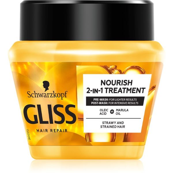 Schwarzkopf Schwarzkopf Gliss Oil Nutritive подхранваща маска с олио 300 мл.