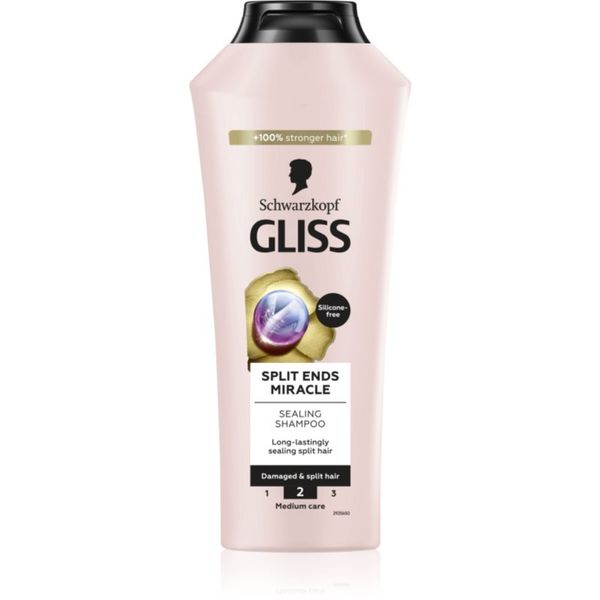 Schwarzkopf Schwarzkopf Gliss Split Ends Miracle регенериращ шампоан за цъфтяща коса 400 мл.