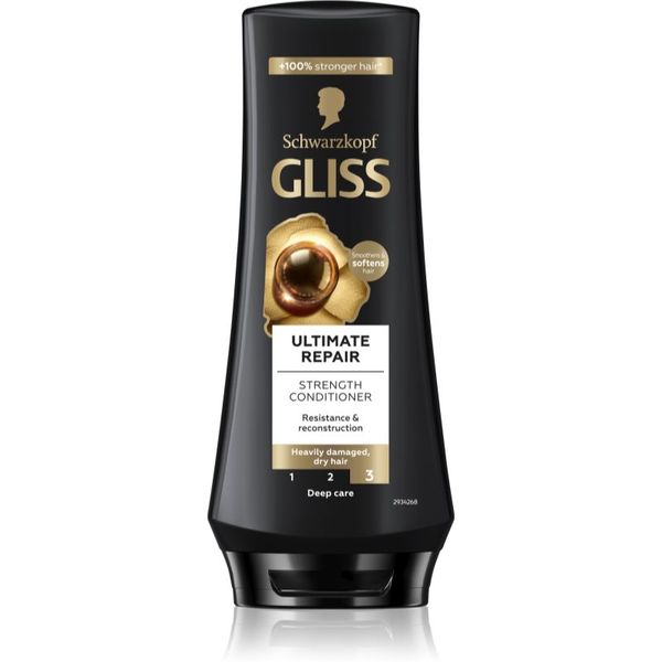 Schwarzkopf Schwarzkopf Gliss Ultimate Repair подсилващ балсам за суха и увредена коса 200 мл.