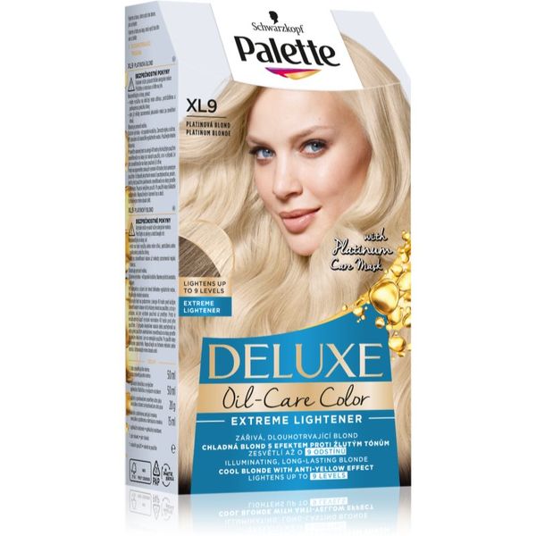Schwarzkopf Schwarzkopf Palette Deluxe обезцветител за изсветляване на косата цвят XL9 Platinum Blonde 1 бр.